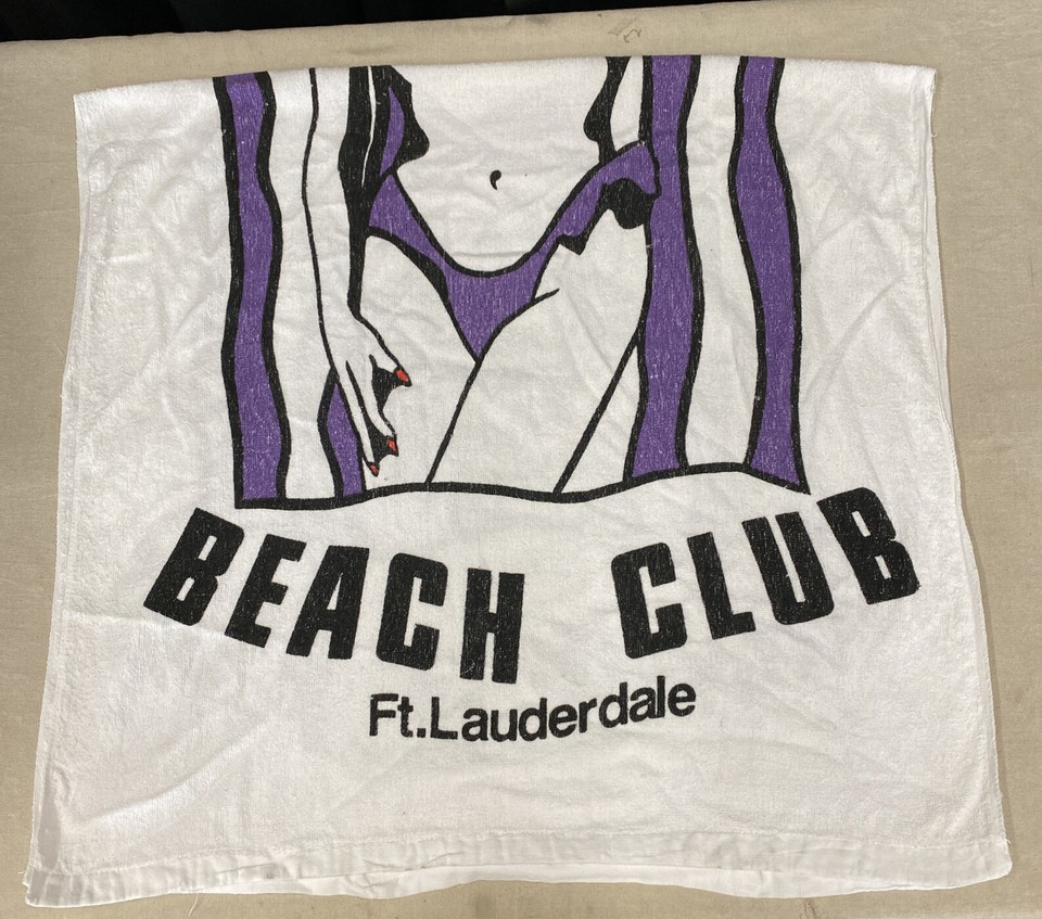 Thee Dollhouse Ft. Lauderdale Towel Pure Platinum Gentlemen’s Club