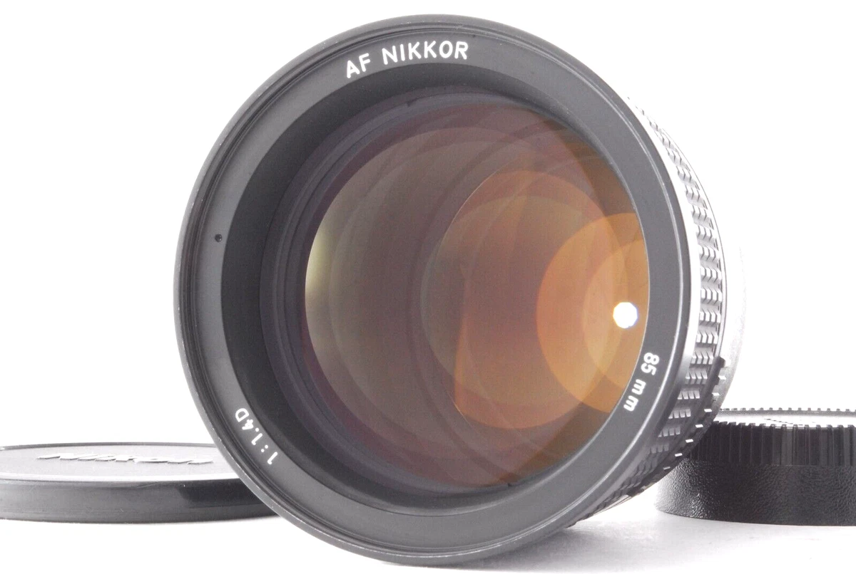 Near Mint] Nikon AF Nikkor 85mm f/1.4 D Portrait Prime Lens w/Caps