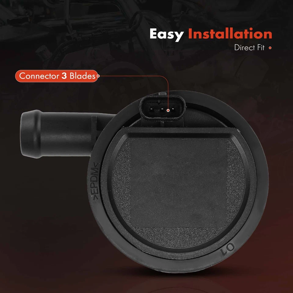 Bomba de agua eléctrica para Mercedes-Benz CLA250 2014-2017 E400 GLA250 Smart Fortwo Foto 2 de 4