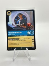 Tadashi Hamada-Baymax Inventor Lorcana Disney, Azurite Sea Super Rare Mint Reg