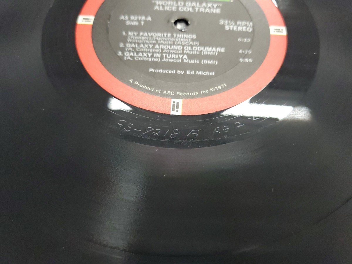 Alice Coltrane With Strings World Galaxy 1971 Impulse Original