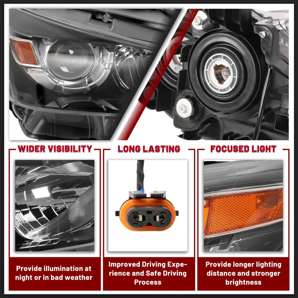 Right Passenger Side Halogen Headlight W/O LED DRL For Mazda CX-3 CX3 2016-2022 Foto 3 de 4