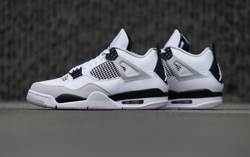 air jordan retro 4 military black SIZE 7y | eBay