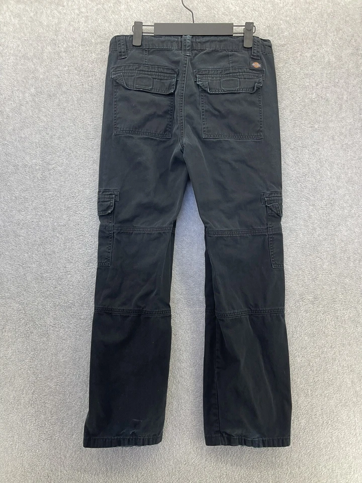 Pantalones cargo Dickies para niñas negros lisos talla 20 juveniles Foto 2 de 4