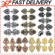 4 Pcs/set Sweater Clips Cloak Clasp Cardigan Clip Vintage Shawl Pin