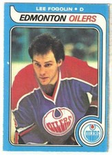 1979-80 79/80 O-Pee-Chee OPC hockey card Lee Fogolin #183 VG-EX