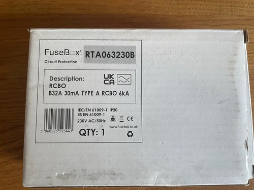 2x FuseBox RCBO 32amp - Picture 3 of 7
