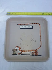 SALE PRICE Vintage Princeton University 1919 Alumnus Hand-painted drinks tray