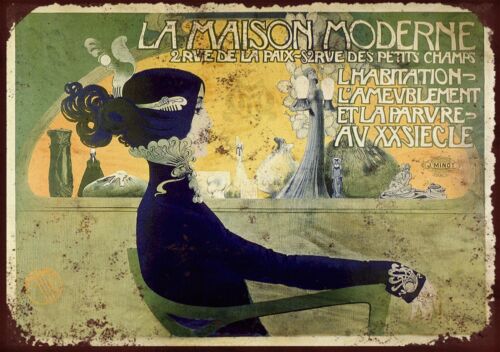 French design metal wall signs mancave/kitchen/bathroom/bedroom - Picture 19 of 55