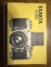 EXAKTA VX1000 CAMERA INSTRUCTION MANUAL GUIDE USERS BOOK GENUINE ORIGINAL
