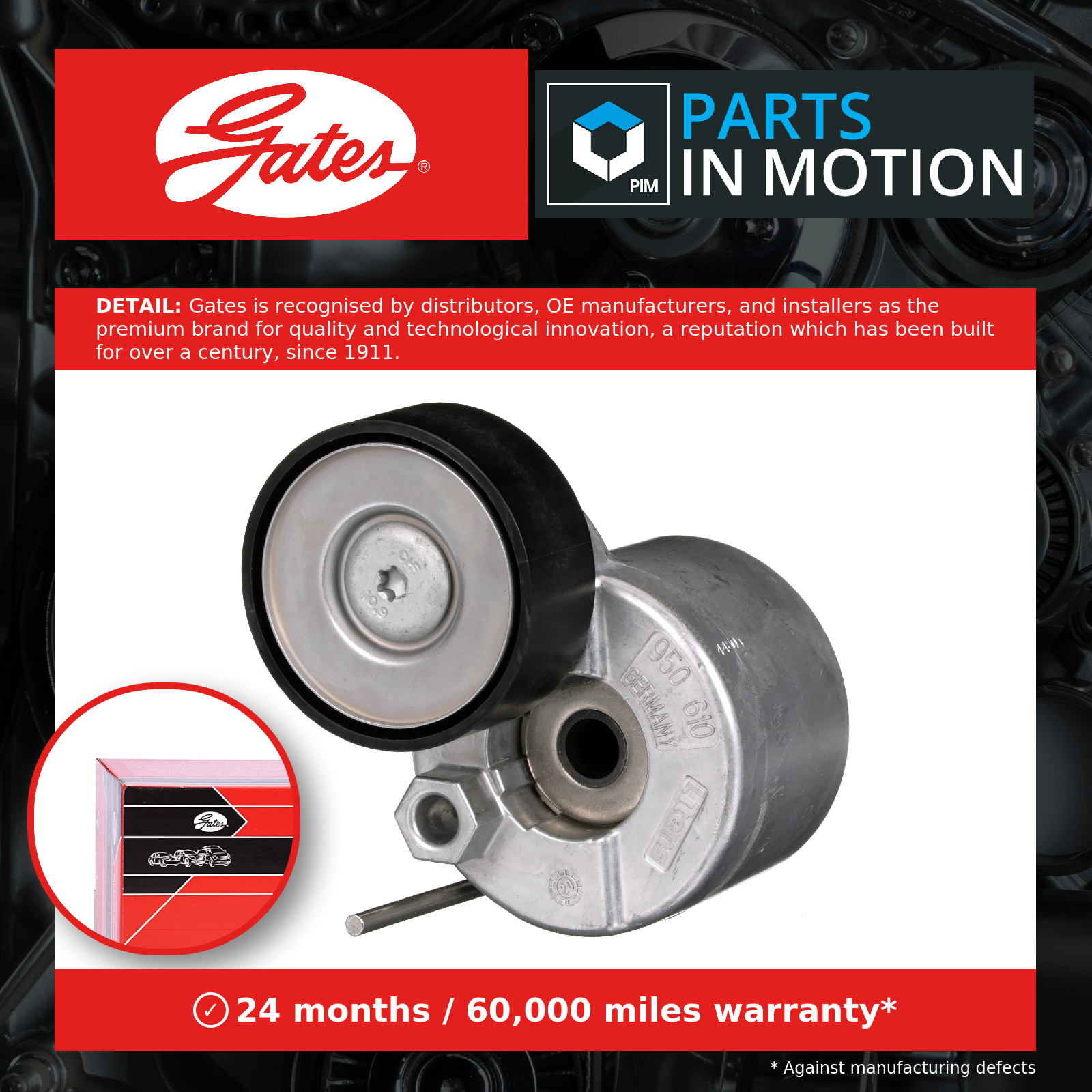 4x ✅Fits GATES T39514 TENSIONER ⭐UK Seller⭐ - Image 18