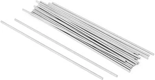 20pack 1.5mm Dia 100mm Length Steel Rod Round Drill Lathe Rod Bar