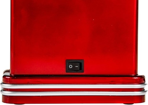 Fusion 1200W Retro Popcorn Maker Red 50 Style Hot Air Electronic Healthy Popcorn - Picture 10 of 11