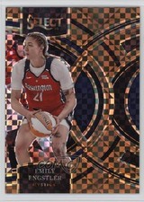 2024 Select WNBA Premier Level Bronze Checker Prizm /49 Emily Engstler #173 3d3