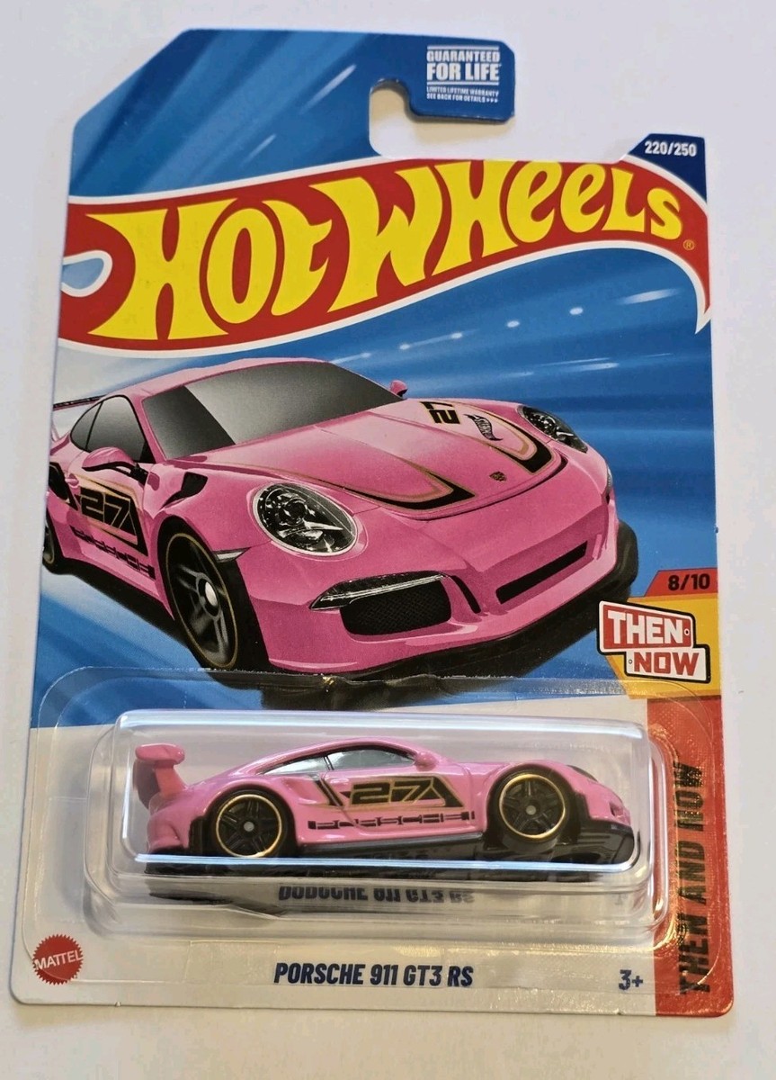 2025 HOT WHEELS PORSCHE 911 GT3 RS PINK, RED Porsche 911 Turbo