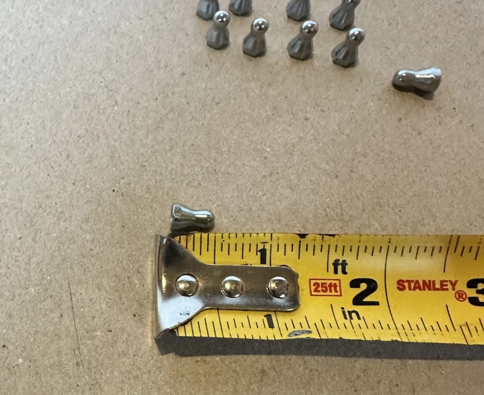 Tornillos de bola hembra P101-421-3B 6-32 - Acabado de zinc Lote de 20 Foto 3 de 3