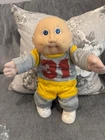 RARE Lili LEDY Bald Cabbage Patch Kids Boy W/ Blue Eyes Made In Mexico