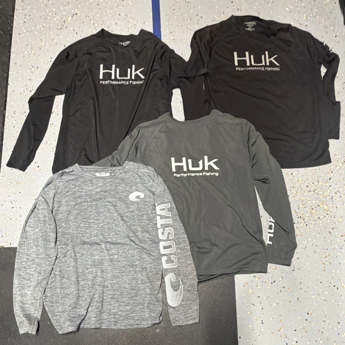 Huk Long Sleeve Fishing Shirts & Tops for sale | eBay