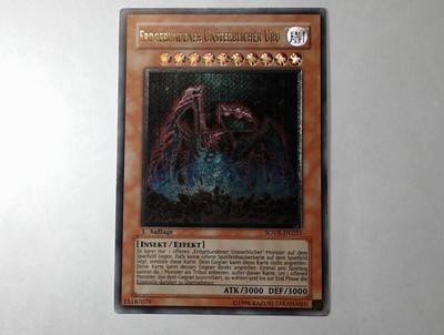 Yugioh ERDGEBUNDENER UNSTERBLICHER URU , sovr-de025 Ultimate Rare deutsch Exc