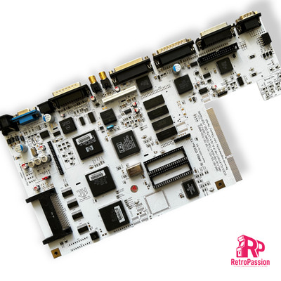 Neu ReAmiga A1200 Mainboard Amiga - KEINE CUSTOM CHIPS - SPENDER REQ - WEISSE PCB