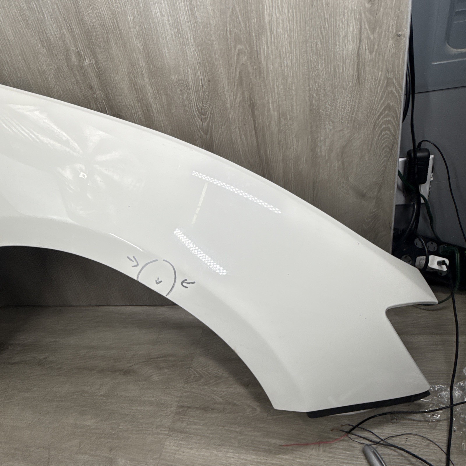 ✅ 2014-2023 Maserati Ghibli Right Passenger Side Fender Panel WHITE RH OEM M157