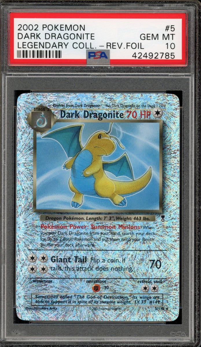 Pokémon PSA Individual Legendary Collection Trading Cards for sale
