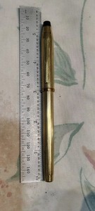 Cross Century II  Gold Filled 10KT Fountain Pen with Medium Gold Plated Nib 