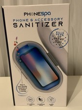 PhoneSpa Phone & Accessory Sanitizer UV-C Aroma Diffuser Kills 99% Germs