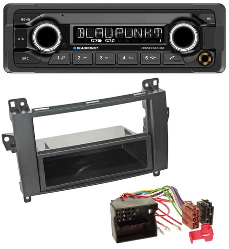 Blaupunkt Bluetooth DAB MP3 USB Autoradio für Mercedes Vito Viano W639 06-14 - Bild 1 von 9