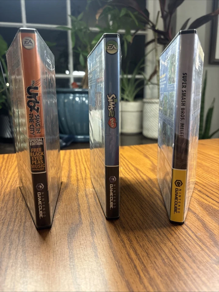 GameCube Games BOXES ONLY - Super Smash Bros, Sims 2 Pets, The Urbz - Image 3 of 4