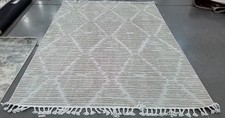 BEIGE 6'-6" x 9'-0" Pulled Thread Rug, Reduced Price 1172791811 MRK517C-6