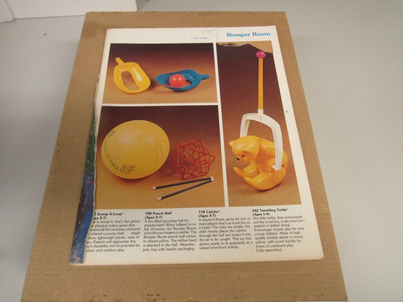 1975 Hasbro Toy Fair Catalog Weebles Evel Knievel GI Joe The Defenders