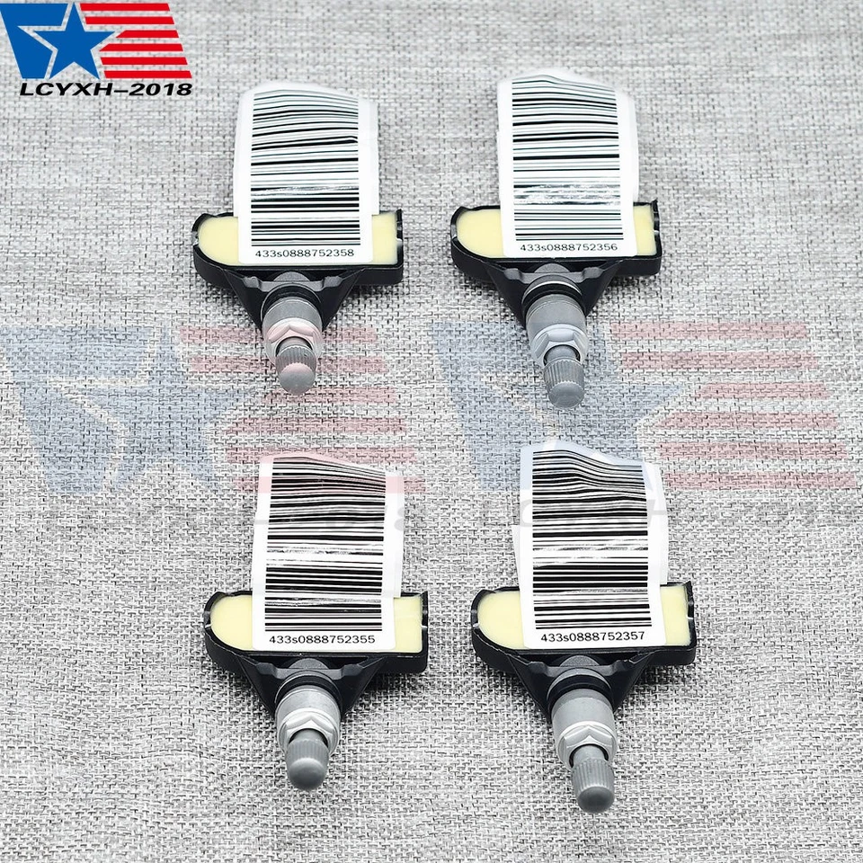 Juego (4) Sensor de monitoreo de presión de neumáticos TPMS para BMW serie 3/5/6/7 36106856227 Foto 3 de 4