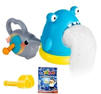 Children Baby Shark Crab Foam Party Bubble Machine Maker Bath Toys Dual Mode