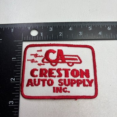 Vtg CA CRESTON AUTO SUPPLY INC. Car Auto Patch Company~Business 58C4