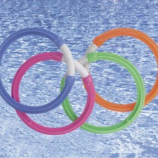 SunSplash Dive Rings Swimming Pool Game - 2 Pack