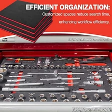 Tool Box Foam Organizer,Inserts Shadow Foam Sheets for Toolbox Storage pack Of 3