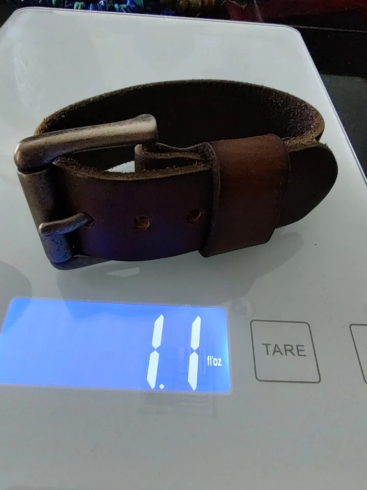 American Eagle Outfitters Genuine Leather Buckle Bracelet Adjustable - Image 4 of 4