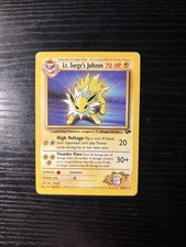 Pokémon TCG Lt. Surge's Jolteon Gym Challenge 28/132 Unlimited Rare... on eBay