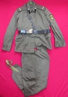 military uniform of a Red Army officer - Chernobyl disaster liquidator, new