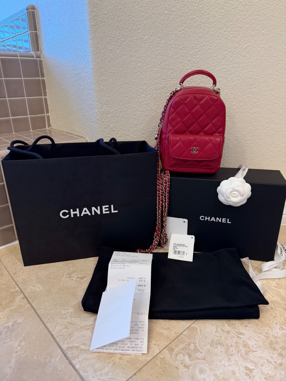 chanel backpack - image 2