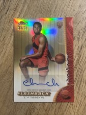 Ulrich Chomche 2024-25 Topps Finest #FBA-UC Flashback Refractor Auto /50