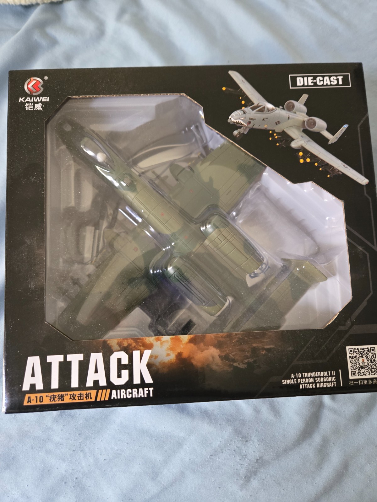 1:72 A-10 Thunderbolt II Warthog Building Blocks Military Je