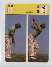 1977-79 Sportscasters Series 76 Golf Geneva The Swing #76-20 10pr