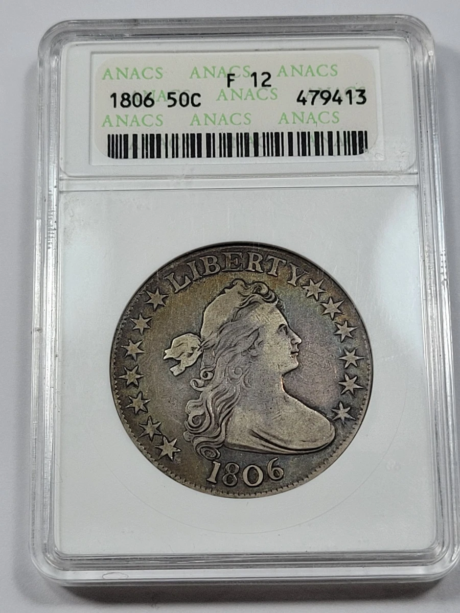 1806 Year US Early Half Dollar Coins (1794-1839) for sale | eBay