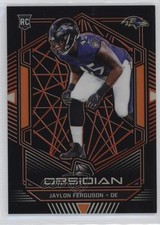 2019 Panini Obsidian Rookies Electric Etch Orange 37/50 Jaylon Ferguson #167 ux1