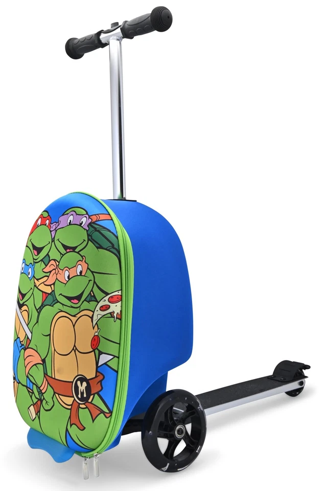 Equipaje Scooter Teenage Mutant Ninja Turtles 18" para Niños, Niñas, Unisex | Te... Foto 3 de 4