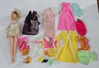 J-165 VINTAGE 1970'S MATTEL BALLERINA BARBIE DOLL WITH 70'S -80'S CLOTHING