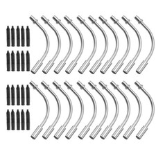 10set Bike Brake Noodle Cable Kit with Rubber Boots for MTB Cable Housing