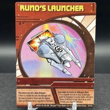 Tarjeta Runo's Launcher 25/48c BA268-AB-SM-GBL Red Hability Bakugan Battle Brawlers